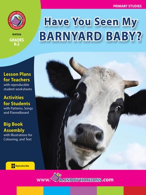 cover image of Have You Seen My Barnyard Baby?